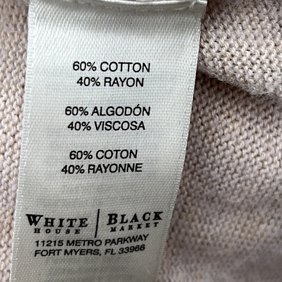 WHBM open swing sweater L - Picture 7 of 9